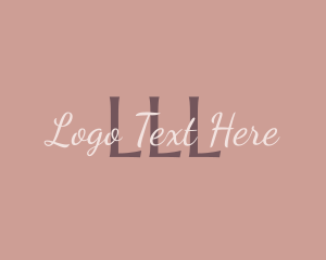 Handwriting - Beauty Fashion Cosmetics logo design