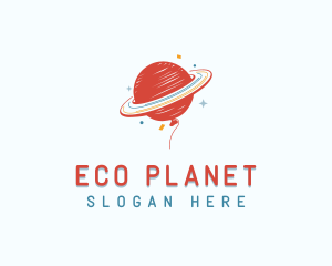 Planet Party Supplies logo design