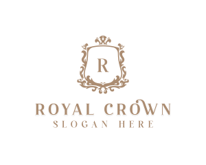 Monarchy Shield Royal logo design