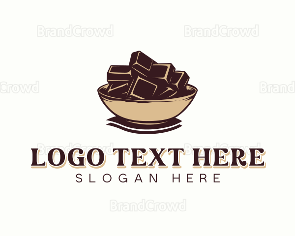 Chocolate Candy Bowl Logo