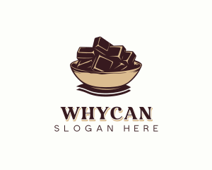 Chocolate Candy Bowl Logo