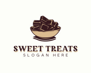 Confection - Chocolate Candy Bowl logo design