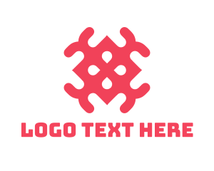 Tile - Pink Tile Pattern logo design