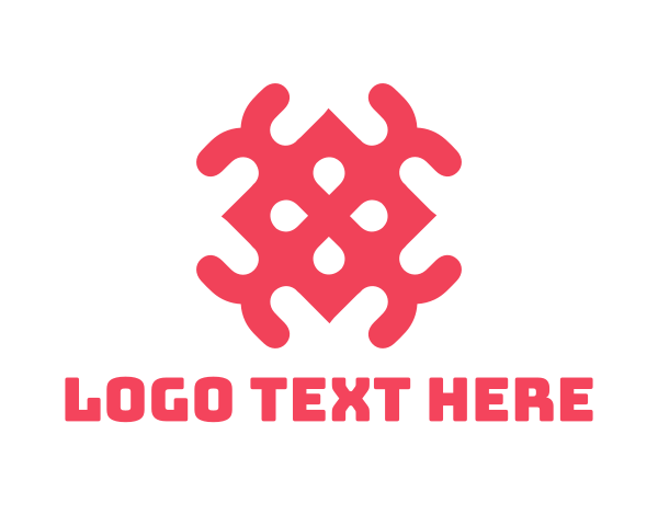Tile - Pink Tile Pattern logo design