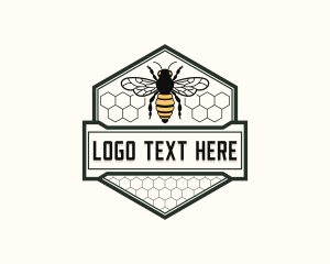 Bee Wasp Honey Logo