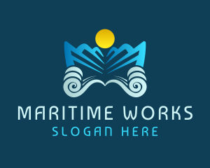 Ship Boat Cruise logo design