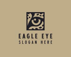 Wild Leopard Eye logo design