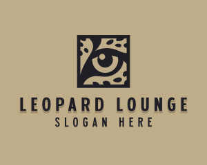 Leopard - Wild Leopard Eye logo design