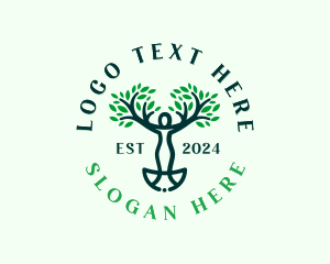Life Coach - Eco Environmental Wellness logo design