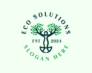 Environmental - Eco Environmental Wellness logo design