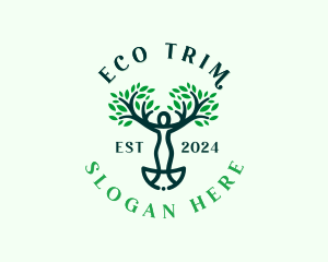 Eco Environmental Wellness logo design