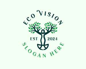 Eco Environmental Wellness logo design