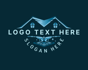 Pressure Washing - Janitorial Pressure Washing logo design