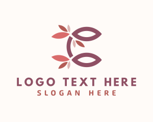 Cosmetology - Spa Floral Letter C logo design