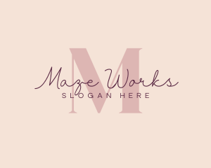 Beauty Fashion Lifestyle logo design