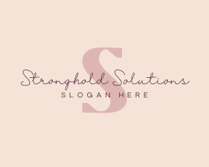 Beauty Fashion Lifestyle logo design