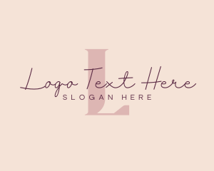 Styling - Cosmetics Fashion Lifestyle logo design