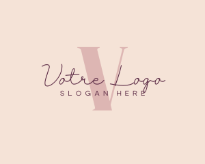 Cosmetics Fashion Lifestyle logo design