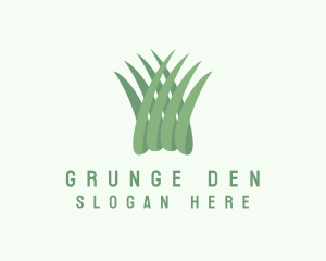 Grass Lawn Garden Logo