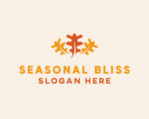 Season - Orange Leaf Season logo design