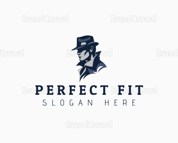 Man Detective Inspector Logo