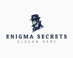 Man Detective Inspector logo design