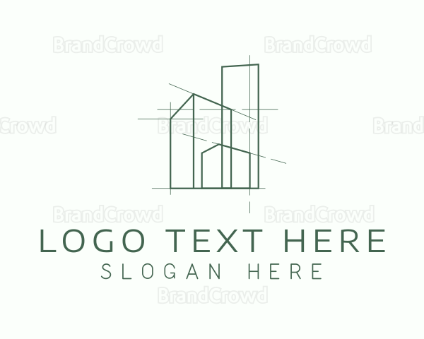 Green Property Contractor Logo