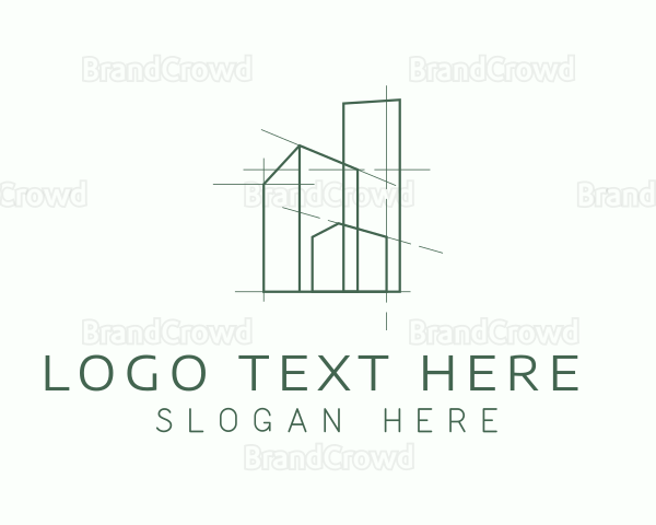 Green Property Contractor Logo