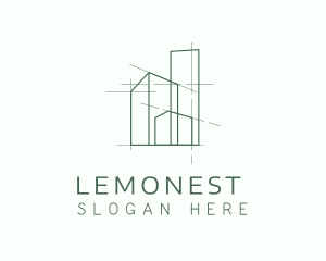 Green Property Contractor Logo