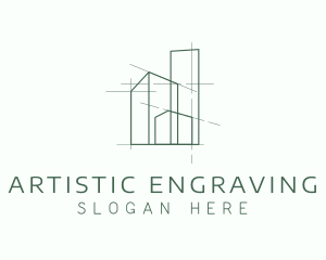 Green Property Contractor logo design