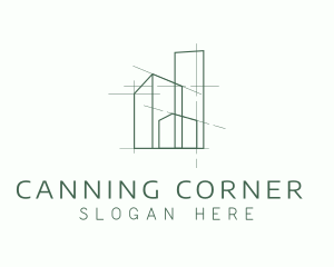 Green Property Contractor logo design