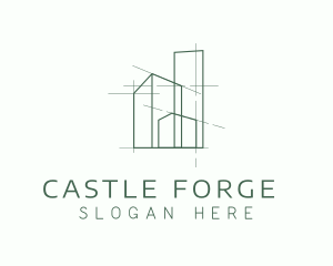 Green Property Contractor logo design