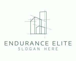 Green Property Contractor logo design