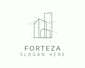 Green Property Contractor logo design