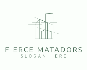 Green Property Contractor logo design