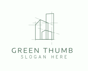 Green Property Contractor logo design