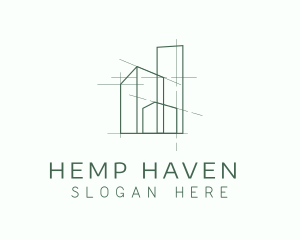 Green Property Contractor logo design