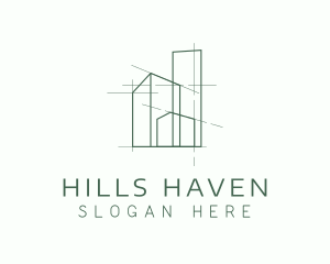 Green Property Contractor logo design