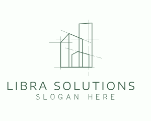 Green Property Contractor logo design