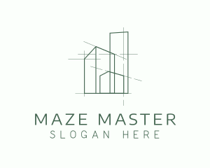 Green Property Contractor logo design