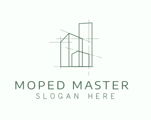 Green Property Contractor logo design