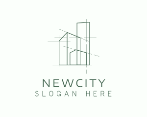 Green Property Contractor logo design