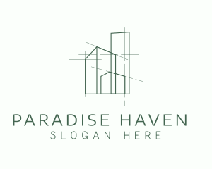 Green Property Contractor logo design