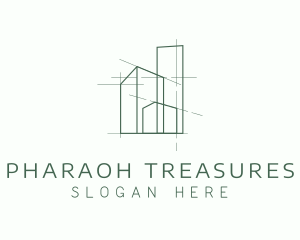 Green Property Contractor logo design