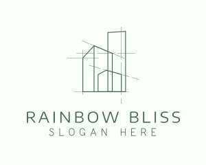 Green Property Contractor logo design