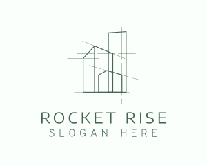 Green Property Contractor logo design