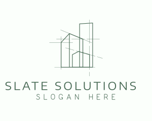 Green Property Contractor logo design