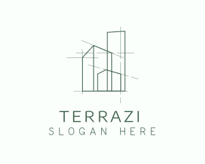 Green Property Contractor logo design