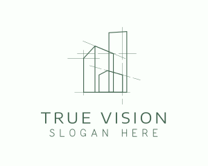 Green Property Contractor logo design