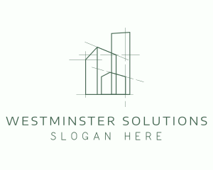 Green Property Contractor logo design